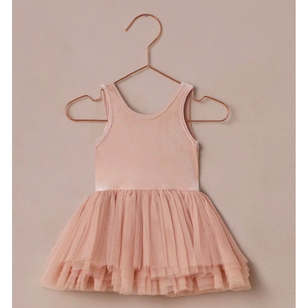 Noralee Tallulah Tutu Dress Bodysuit Dusty Rose Pink 12M SpecialOccasion